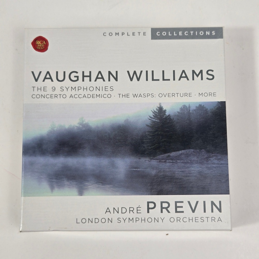 Vaughan Williams Complete Symphonies Previn LSO 6 CD RCA Red Seal Box NM